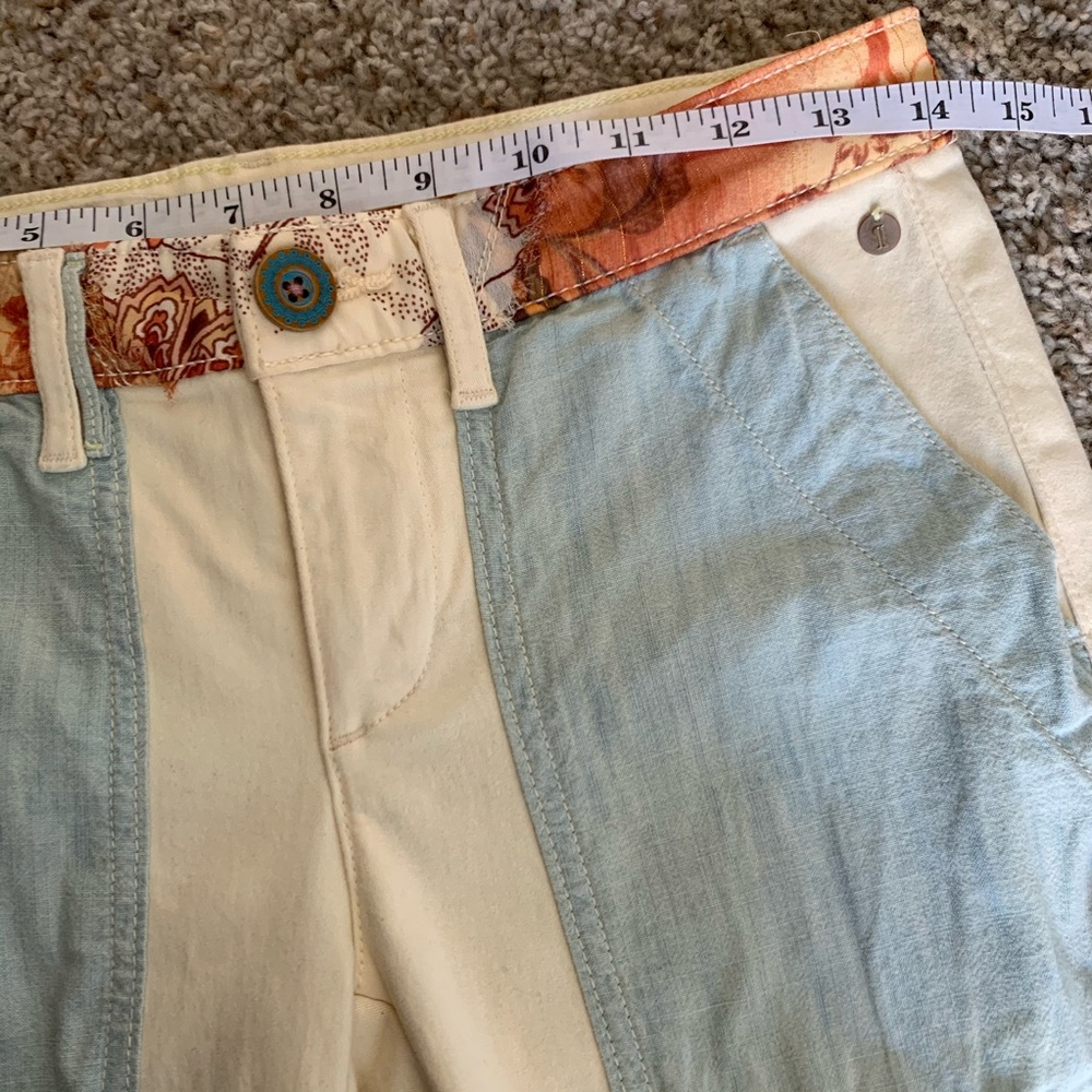 Pilcro & The Letterpress | Hyphen Boho Patch Pants - Picture 6 of 8